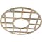 Ekena Millwork O'Neal Wood Fretwork Pierced Ceiling Medallion, Birch, 16"OD x 5 3/4"ID x 3/8"T CMWP16X16X0375ONBI - alternate 2